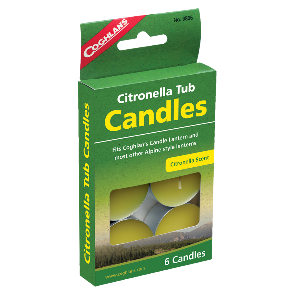 Coghlans Citronella Tealight Candles